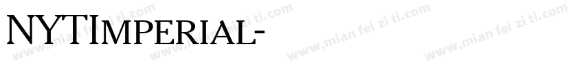NYTImperial字体转换