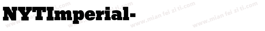 NYTImperial字体转换