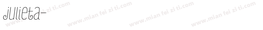 julieta字体转换