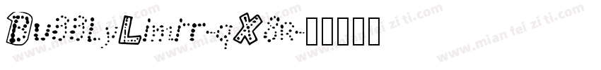BubblyLimit-qX8r字体转换