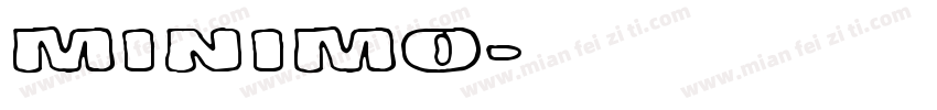 minimo字体转换