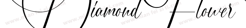 DiamondFlowerDemoReg字体转换