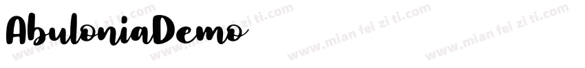 AbuloniaDemo字体转换