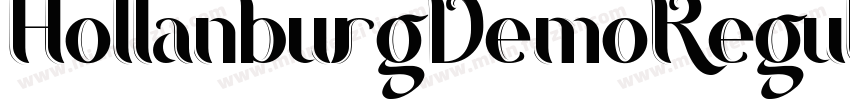 HollanburgDemoRegula字体转换