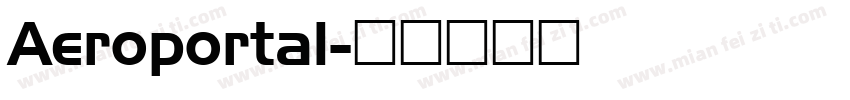 Aeroportal字体转换