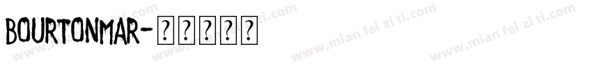 BourtonMar字体转换