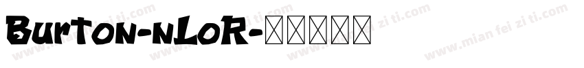 Burton-nLoR字体转换