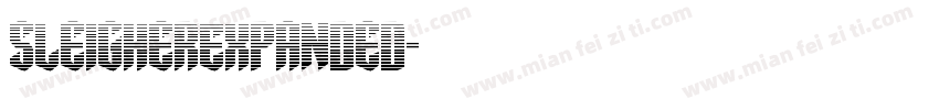 SleigherExpanded字体转换