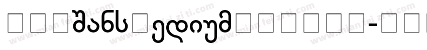 BPGSansMediumGPLGNU字体转换
