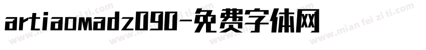 artiaomadz090字体转换