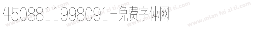 4508811998091字体转换