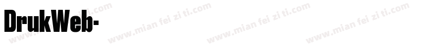 DrukWeb字体转换