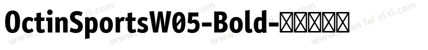 OctinSportsW05-Bold字体转换