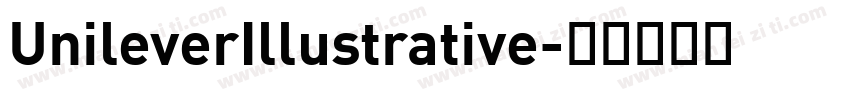 UnileverIllustrative字体转换