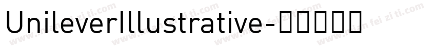 UnileverIllustrative字体转换