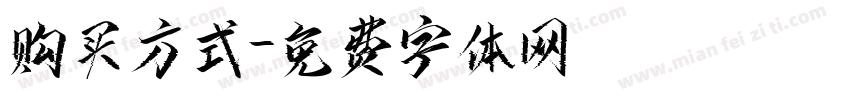 购买方式字体转换
