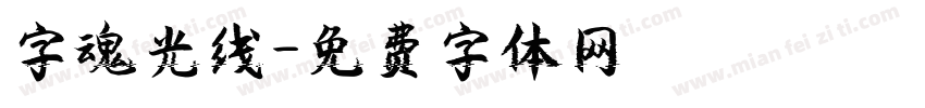 字魂光线字体转换