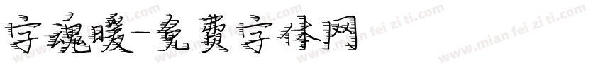 字魂暖字体转换