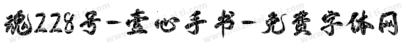 魂228号-壹心手书字体转换