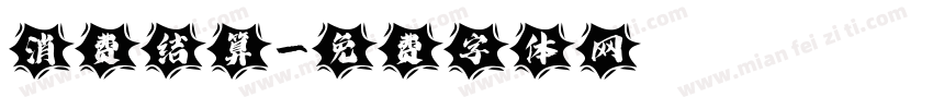 消费结算字体转换