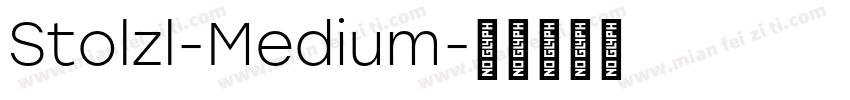 Stolzl-Medium字体转换