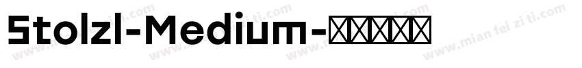 Stolzl-Medium字体转换