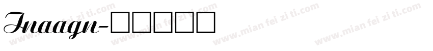 Inaagn字体转换