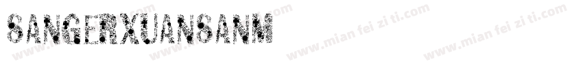 Sangerxuansanm字体转换