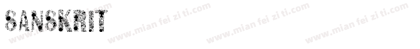 Sanskrit-2003字体转换