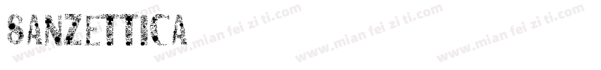 Sanzettica字体转换