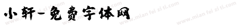 小轩字体转换