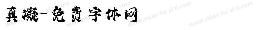 真凝字体转换