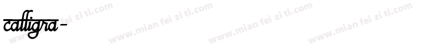 CALLIGRA字体转换