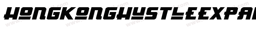 HongKongHustleExpanded字体转换