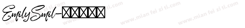 EmilySmil字体转换