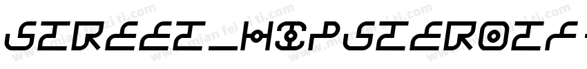 Street_Hipsterotf字体转换