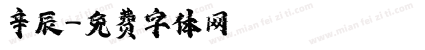 辛辰字体转换