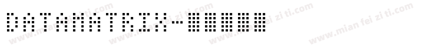 datamatrix字体转换