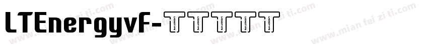LTEnergyvF字体转换