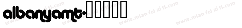 albanyamt字体转换