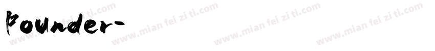 Founder字体转换