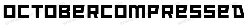 OctoberCompressedDL字体转换