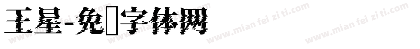 王星字体转换