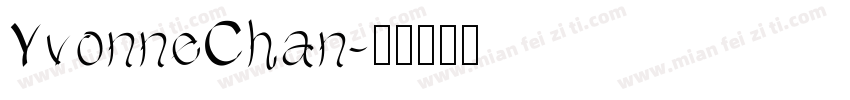 YvonneChan字体转换