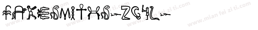 FakeSmiths-zG4l字体转换