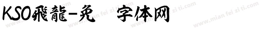 KSO飛龍字体转换