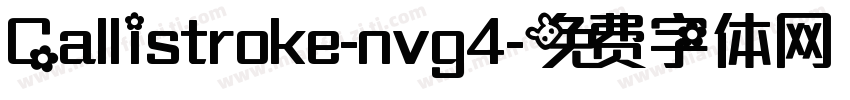 Callistroke-nvg4字体转换