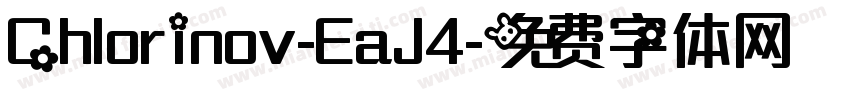 Chlorinov-EaJ4字体转换