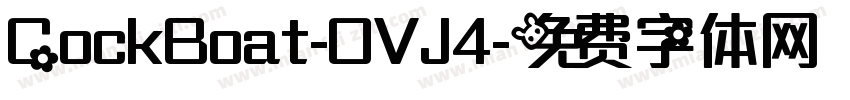 CockBoat-OVJ4字体转换