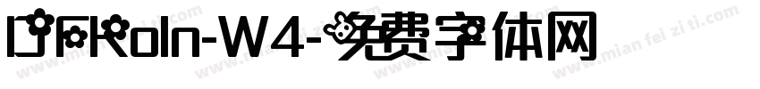 DFKoIn-W4字体转换